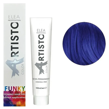 Elea Artisto Тонирующий гель Funky Colors Синій