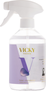 Спрей-ароматизатор для дому Vicky Essence Чистий кашемір 500 мл (8429871992504)
