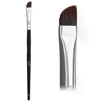 Кисточка для бровей мягкая скошенная большая OKO lash&brow № 6 BLACK EDITION