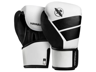 Боксерські рукавички HAYABUSA S4 Youth Boxing Gloves 8 унцій білий/чорний (6051)