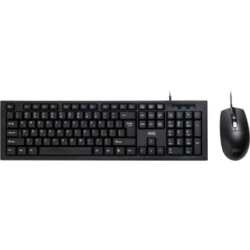 Комплект AOC KM160B USB UA Black (KM160B/97) (345253)