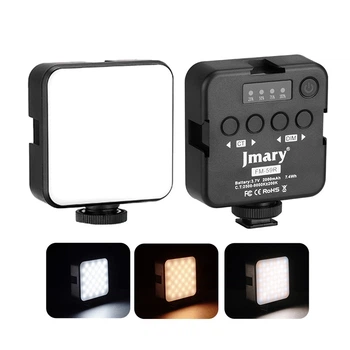 Мини-накамерный видеосвет Jmary FM-59R 5 Вт 2500-9000K CRI 95+ для съемки (E21251D9D285)