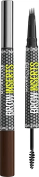 Средство для бровей 2 в 1 Maybelline New York Brow Inserts фиксирующий гель и фломастер 05 Deep Brown 1.25 мл (3600531720940)