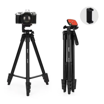 Портативный алюминиевый штатив Jmary KP-2205 для телефона и камеры 40-134 см с держателем для телефона (77A5DA05F34E)