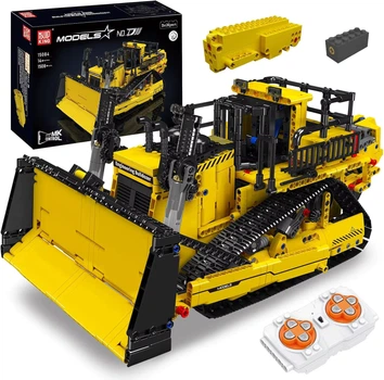 Детский конструктор Mould King 15084 Бульдозер с пультом, 1508 деталей (EB46294F14A1)