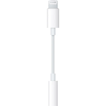 Адаптер Lightning 3.5 мм Jack для мікрофона iPhone білий (07C4F3F0BC85)