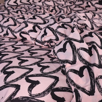 Простынь Ranforce Elite 17-0962 Heart Lines 150*220