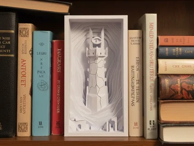 Книжковий куточок Барад-дур з Оком Саурона. Aivory