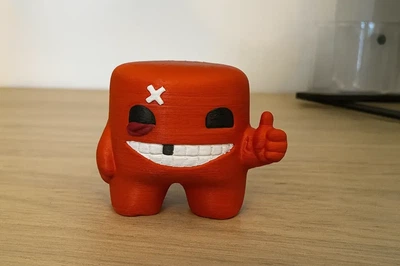 Колекційна фігурка Meat Boy із гри Super Meat Boy. Aivory
