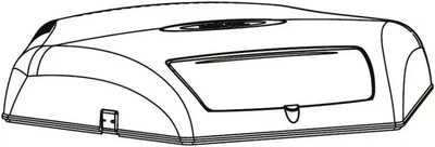 Кришка-світильник для акваріума AquaEl Hexagon 60 Leddy Tube 7w Sunny Black (5905546199698)