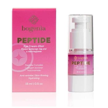 Крем-еліксир під очі з пептидами Bogenia Peptide Eye Cream-Elixir 15 мл BG454.003