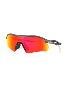 Спортивні окуляри для бігу та велоспорту OAKLEY Radar Plate OO9495D-0336 Matte Grey/Prizm Ruby