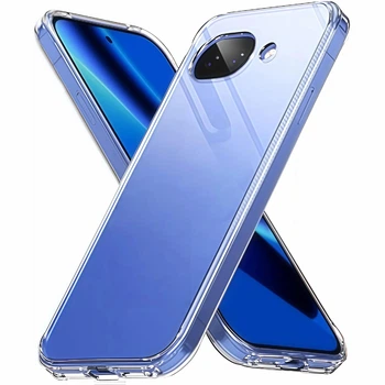 Чохол силіконовий AeronCase для Google Pixel 10a Прозорий