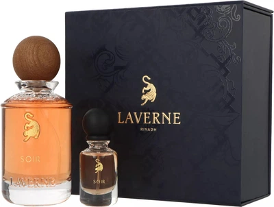 Zestaw damski Laverne Riyadh Soir Woda perfumowana 100 ml + Miniaturka Woda perfumowana 10 ml (6287042284528)