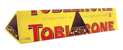 Молочный шоколад Toblerone с медово-миндальной нугой 340 г