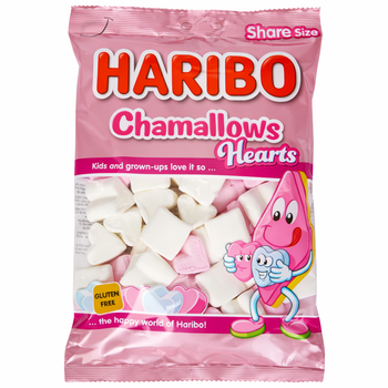Маршмелоу Haribo Chamallows Hearts у формі сердечок 175 г