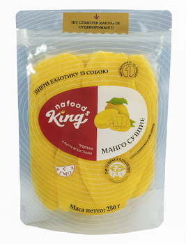 Манго сушеное King Nafoods без сахара 250 г