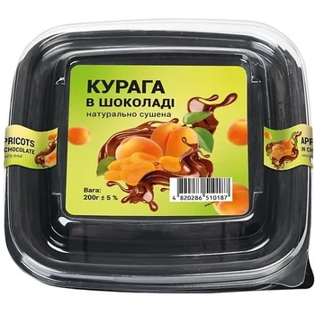 Курага в шоколаде Arkmen натурально сушеная 200 г