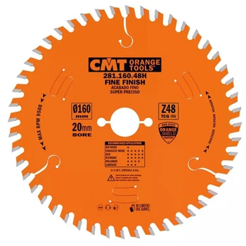Диск пильний по дереву CMT 160x20x48T (281.160.48H)