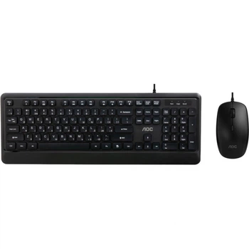 Комплект AOC KM220B USB UA Black (KM220B/97) (345265)