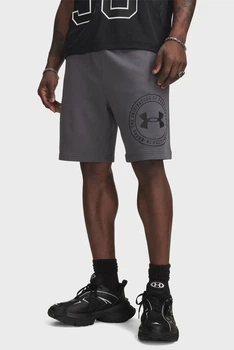 Чоловічі сірі шорти UA Rival LW Graphic Shorts-GRY Under Armour XXL 6014689-025