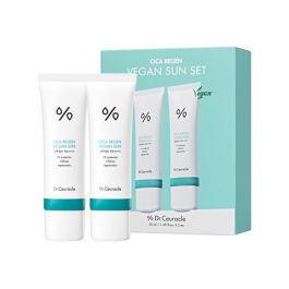 Набор солнцезащитных кремов с центелой Dr.Ceuracle Cica Regen Vegan Sun Set DUO, 2 в 1