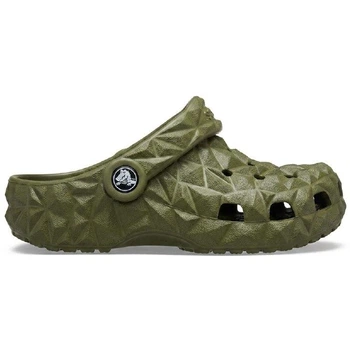 Кроксы детские Classic Kids Geometric Green 34 (EU 31-32)