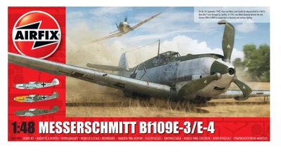 Збірна модель 1/48 літак Messerschmit Bf 109E-3/E-4 Airfix A05120B