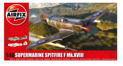 Збірна модель 1/48 літак Supermarine Spitfire F Mk.XVIII Airfix A05140