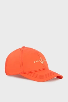 Жіноча помаранчева кепка ANCHOR SATIN CAP Gant OS 4901003