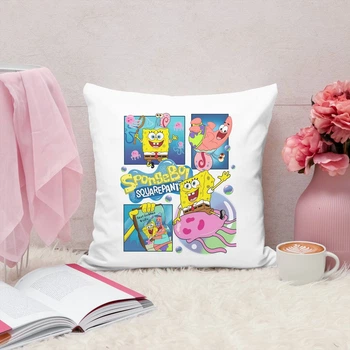 Подушка плюшева SpongeBob SquarePants Губка Боб квадратні штани 35х35 см (ГБ014125)