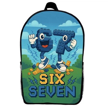 Рюкзак six seven Сікс севен 6 7 дитячий (Gear bag mini 03) чорний, 29 х 21 х 9 см