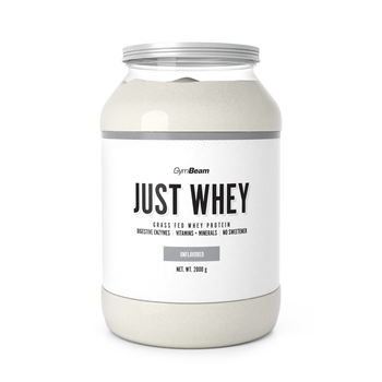 Протеїн Just Whey з молока корів вільного випасу 2000 г без смакових добавок - GymBeam
