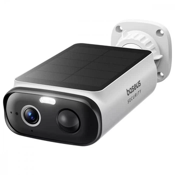 IP камера видеонаблюдения Baseus S1 Lite Outdoor 2K внешняя с солнечной панелью