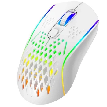 Бездротова ігрова миша Proove Gaming Buzz 2,4 ГГц + USB 500mAh Huano 800-4800DPI білий