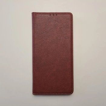 Чехол книжка Keyunfei для Honor X8a на магните коричневый