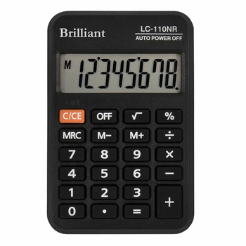 Калькулятор Brilliant 8 р карманный (LC-110NR)