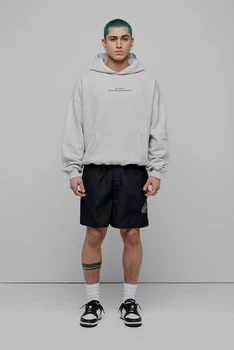 Чоловіче сіре худі Oversized Universe H GOTS Preach S 206271