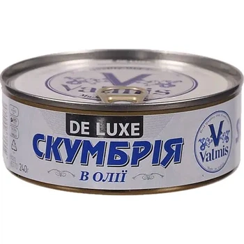 Скумбрія атлантична в олії Ventspils 240г(4740038004170)