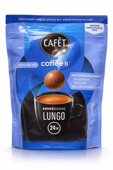 Капсулы CoffeeB Cаfet Lungo 24 шт (шарики)