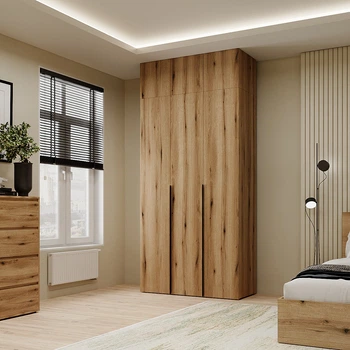 Шафа розпашна комбінована №12 Light з антресоллю 1200x500x2500 Дуб Евок (GAA1LTK01210000000)