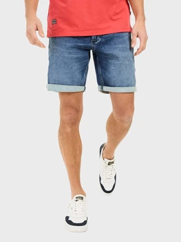 Шорты джинсовые короткие мужские Camel Active Shorts 5-Pocket 498R02-5D15-46 33 Синие (4064478984145)