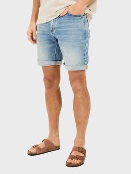 Шорты джинсовые короткие мужские Camel Active Shorts 5-Pocket 498R02-5D15-41 30 Голубые (4063366061661)