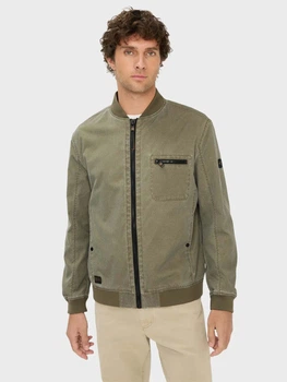 Бомбер мужской Camel Active 430470-7N86-35 52 Оливковый (4063366283216)
