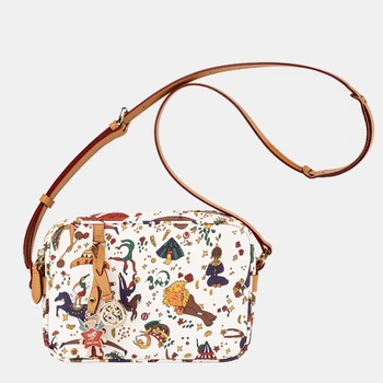 Torebka crossbody damska materiałowa Piero Guidi Arianna L108B4038 90 Biała (800070359109)