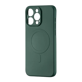 Чохол TPU with MagSafe Protected Camera iPhone 15 Pro Max Dark Green
