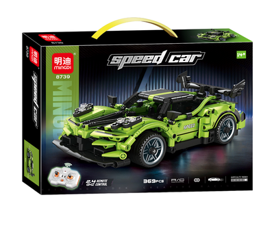 Конструктор машина на радиоуправлении Спорткар Speed Car 369 деталей
