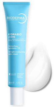Біодерма Гідрабіо Зволожувальний крем Bioderma Hydrabio Legere 40 мл