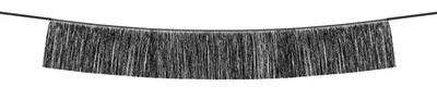 Girlanda z frędzlami PartyDeco 135 cm Czarna (FG1-010) (5904555025370)