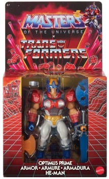 Фігурка Mattel Masters Of The Universe x Transformers Optimus Prime He-Man 14 см JGT18 (194735321605)
